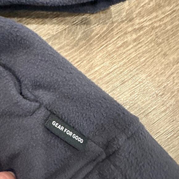 Cotopaxi Sabado Crew‎ Snap Fleece Pullover Sweater Mens XXL 2XL Blue Outdoor - Picture 5 of 10